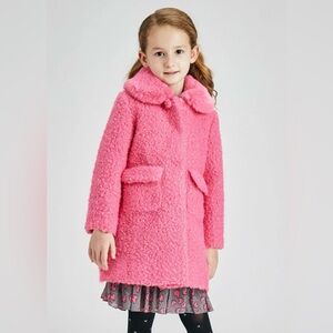 Mayoral Vibrant Pink Fleece Jacket